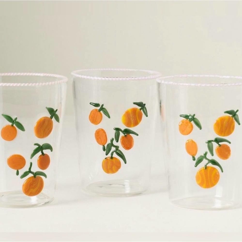 Anthropologie Farmstand
Juice Glass - Oranges NIB - Picture 5 of 6